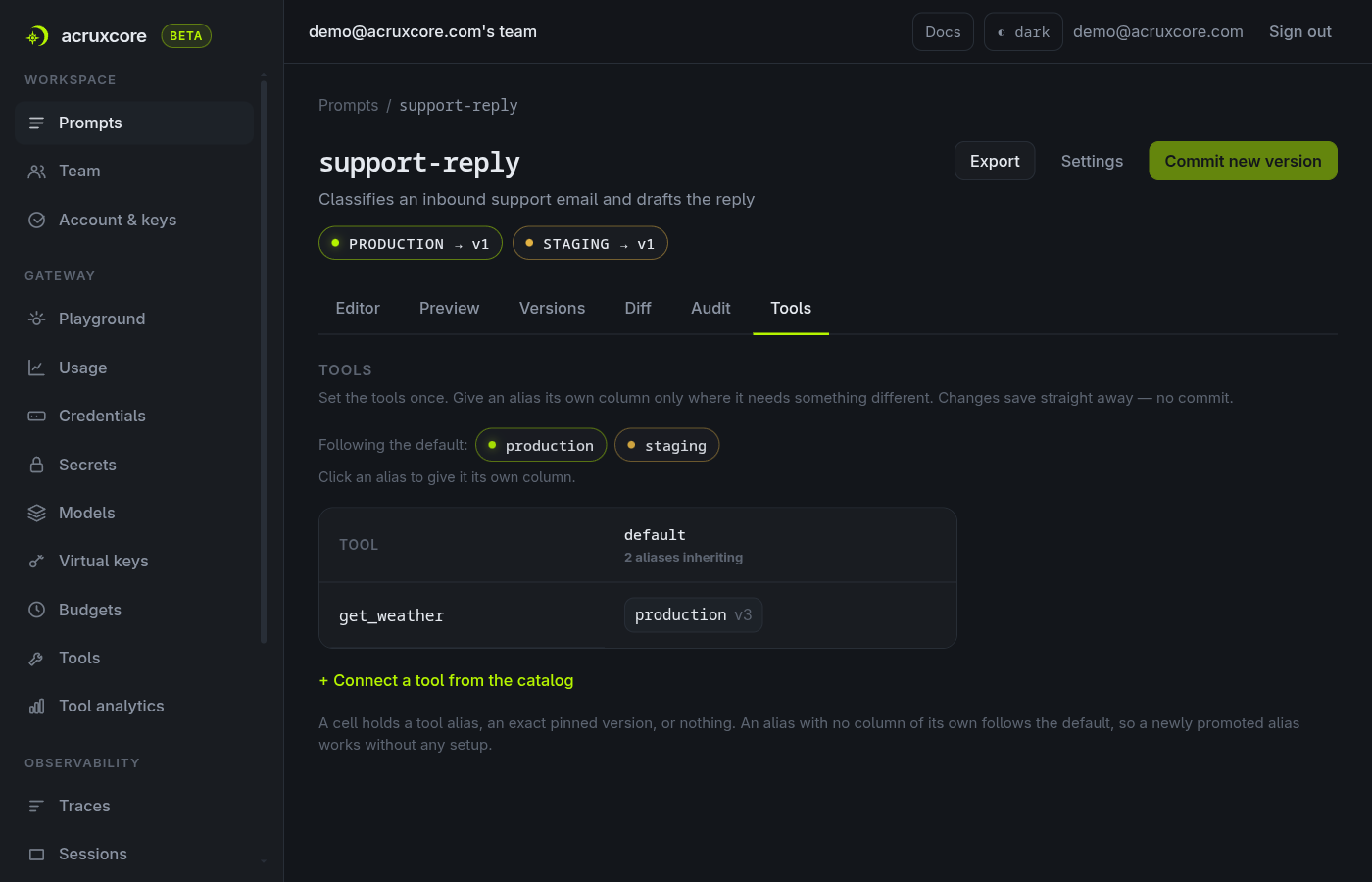Connecting get_weather to the prompt